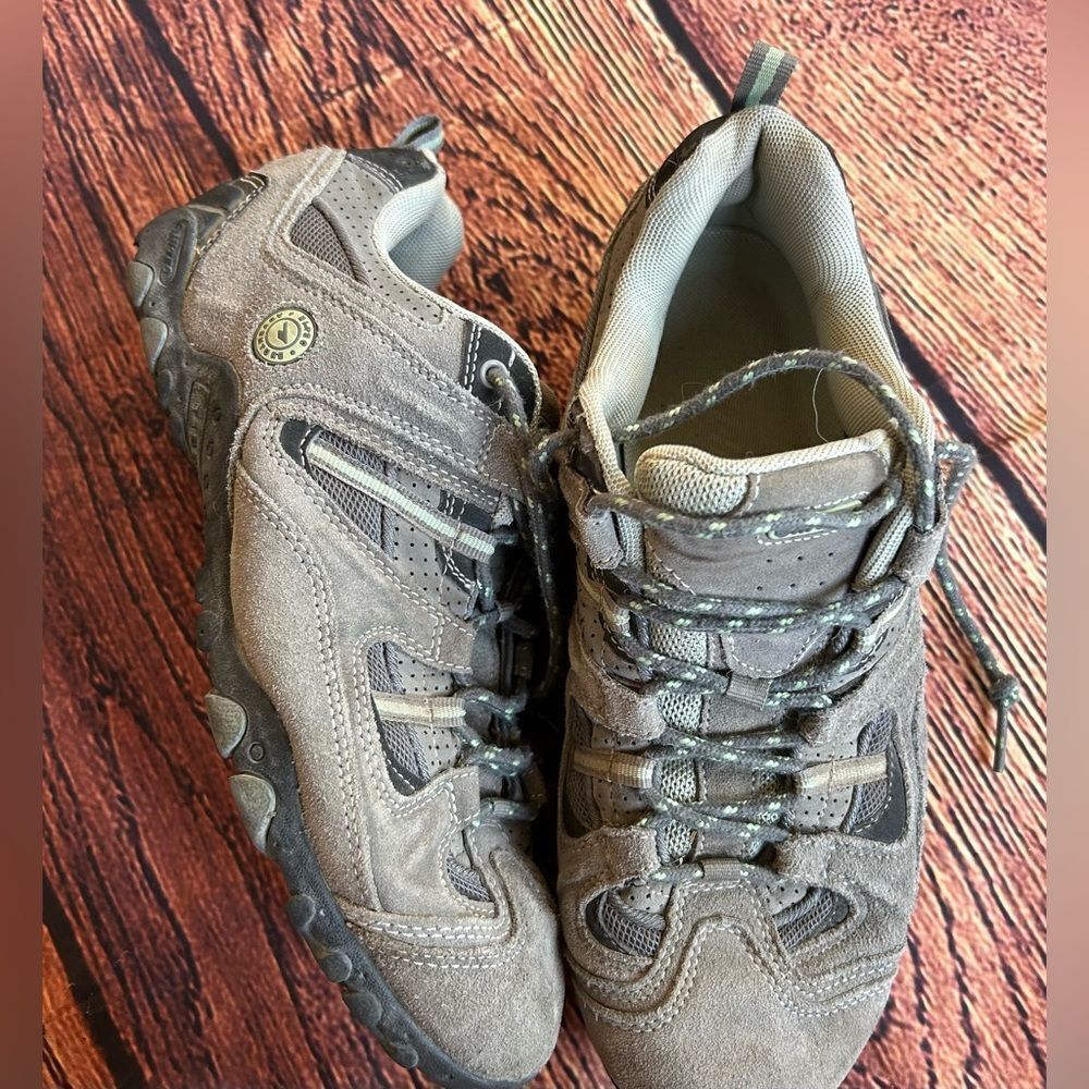 Hi-Tec Adventure Flex Groove Grey Hiking Trail Shoes, Wmns Sz 9.5 - Picture 3 of 12